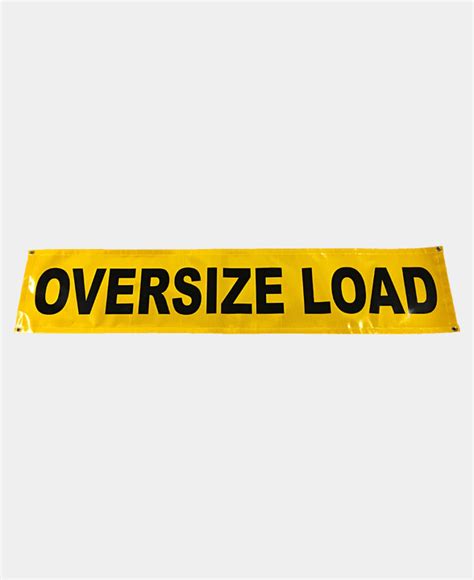 reflective oversize load signs